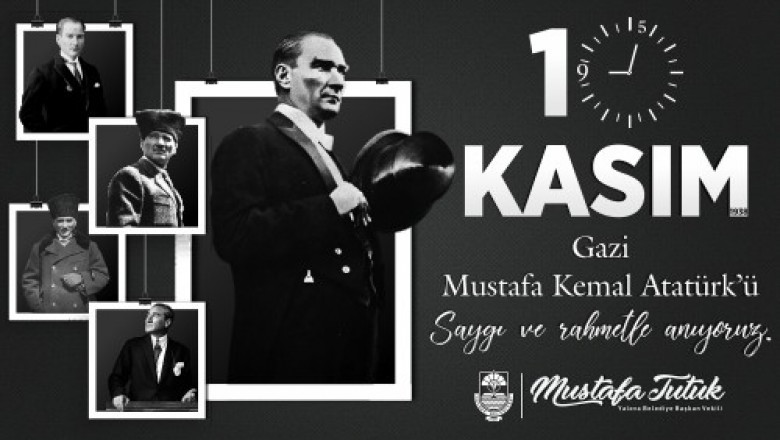10 KASIM ATATÜRKÜ ANMA - MUSTAFA TUTUK