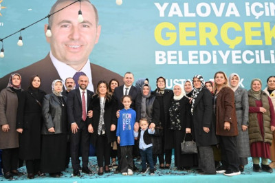 AK PARTİ SEÇİM İRTİBAT OFİSİ AÇILDI