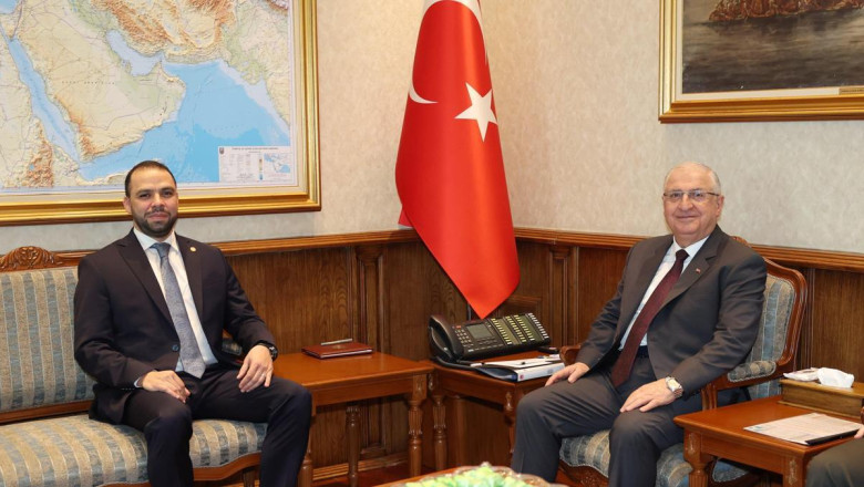 Bakan Güler, Guatemala Büyükelçisi Recinos'u kabul etti