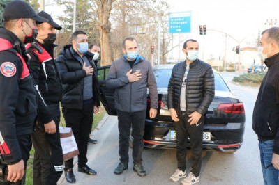 BAŞKAN VEKİLİ TUTUK, KONTROL NOKTALARINI ZİYARET ETTİ