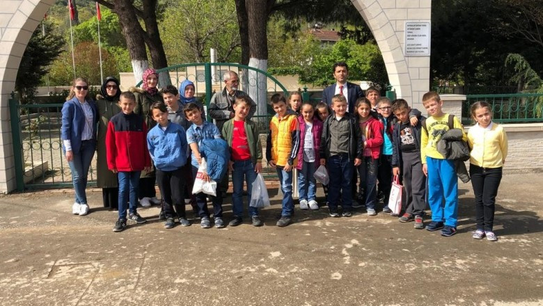 ÇİFTLİKKÖYLÜ ÖĞRENCİLER KOCADERE ŞEHİTLİĞİNİ ZİYARET ETTİ