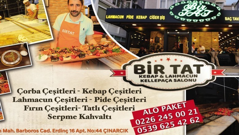 Çınarcık'ta lezzet durağı BİR TAT