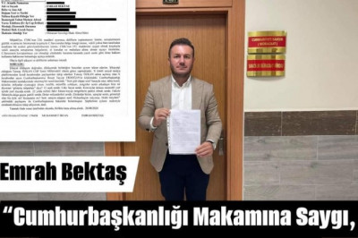 Emrah Bektaş’tan Tuncay Özkan’a Sert Tepki: “Cumhurbaşkanlığı Makamına Saygı, Milletin İradesine Saygıdır!”