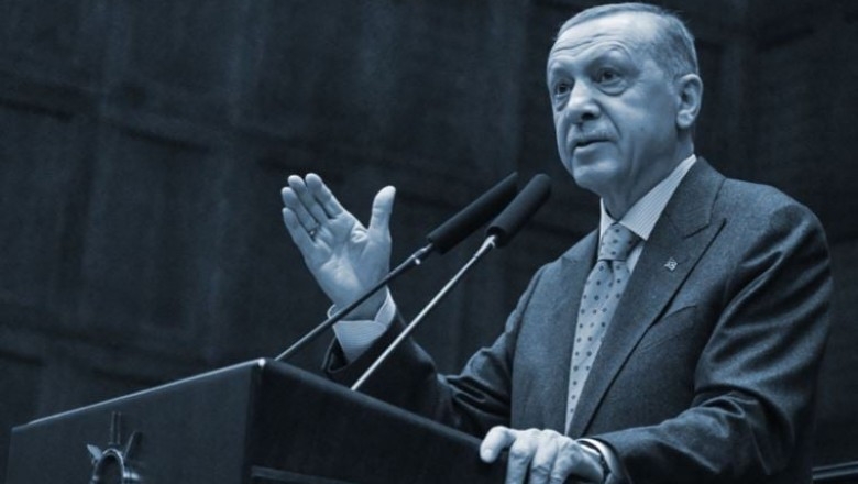 Erdoğan'dan kürsüde seçim için '14 Mayıs' dedi