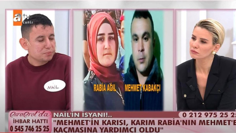 Esra Erol'da Rabia kimdir? Nail kaç yaşında? Esra Erol'da Nail - Rabia - Mehmet olayı nedir?