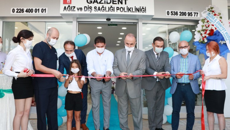 GAZİDENT AĞIZ VE DİŞ SAĞLIĞI POLİKLİNİĞİ ALTINOVA ŞUBESİ AÇILDI