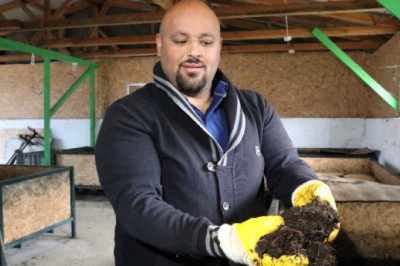 İthal Gübreye Rakip Olan Solucan Gübresi Çiftçinin Gözdesi Haline Geldi