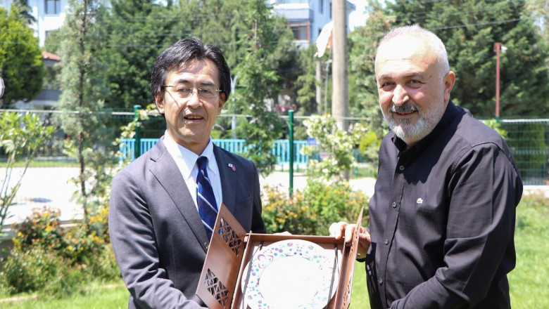 Japon başkonsolos kenichi kasahara, çiftlikköy'de ziyaretlerde bulundu - Yalova Haberleri