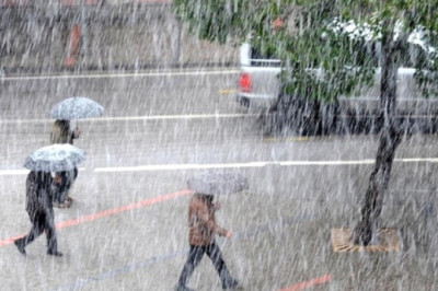 Marmara Bölgesi İçin Sağanak Yağış Uyarısı