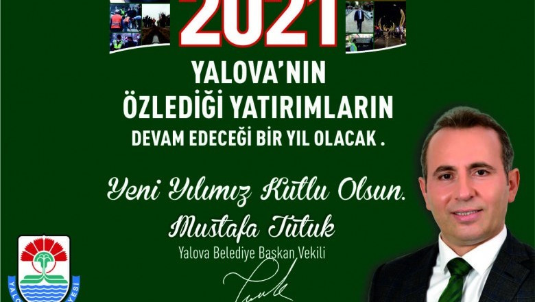 Mustafa Tutuk Yeni Yıl İlanı