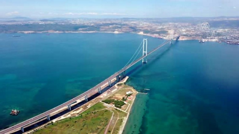 Osmangazi Köprüsü sadece insanların değil göçmen kuşların da denizi geçişini kolaylaştırdı