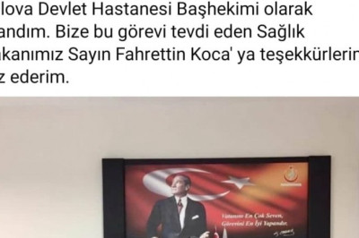 Yalova Devlet Hastanesi Başhekimliğine Hasan Ergenç Atandı