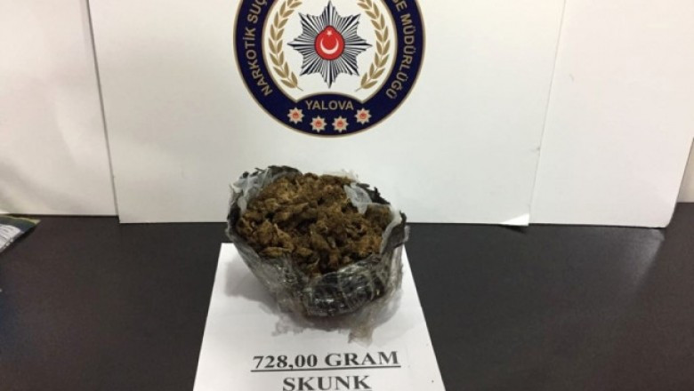 Yalova Emniyeti'nden Uyuşturucu Operasyonu