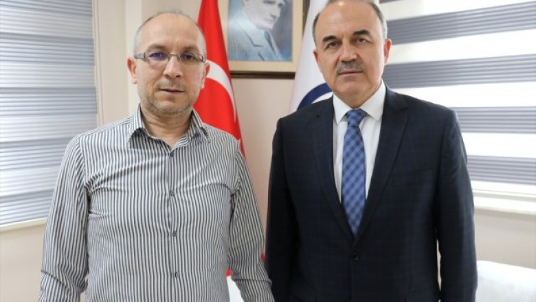 Yalova Valisi Erol'dan Aa'ya Ziyaret