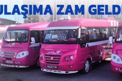 YALOVA'DA ŞEHİR İÇİ ULAŞIMA ZAM