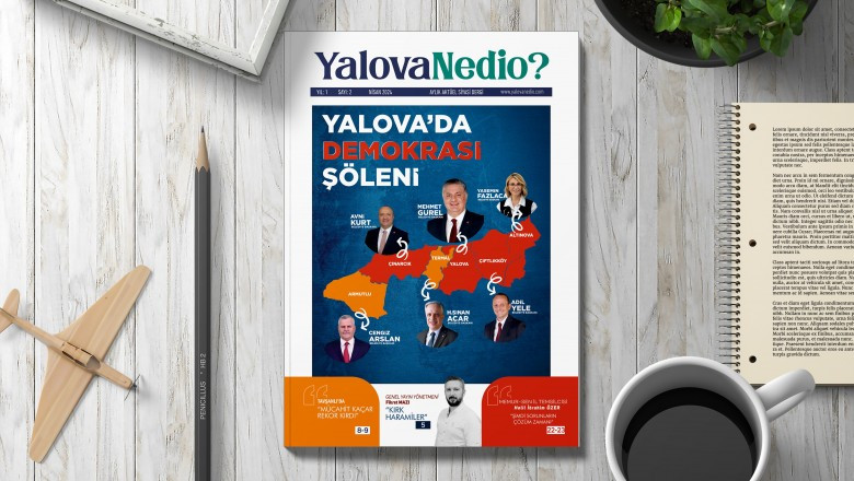 YALOVANEDİO DERGİSİ NİSAN SAYISI YAYINDA