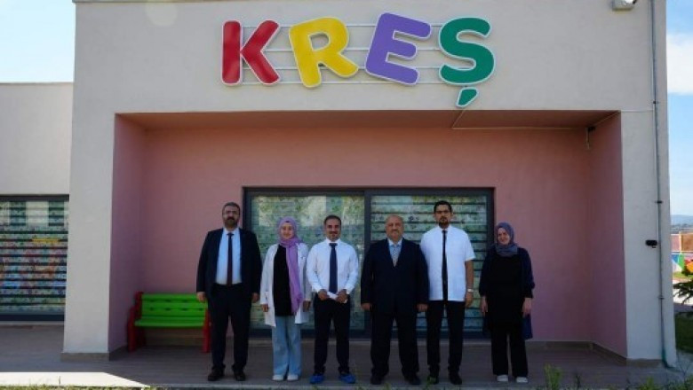 YEA (Yalova Eğitim ve Araştırma)Hastane Kreşini Ziyaret Ettiler