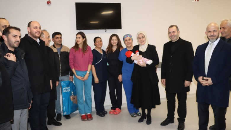 YILBAŞI MESAİSİNDE OLAN PERSONEL UNUTULMADI