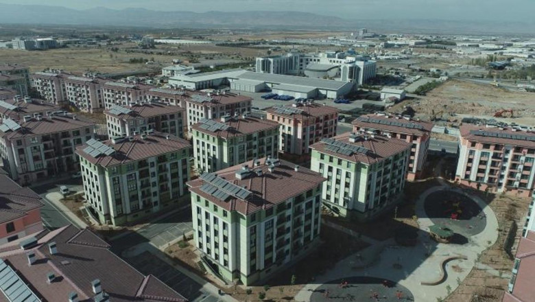 Malatya'da Deprem konutlarının teslimatı devam ediyor