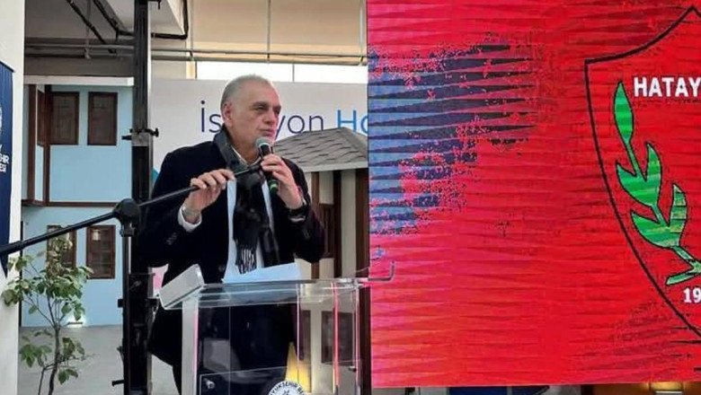 Hatayspor’un yeni başkanı Hikmet Çinçin oldu