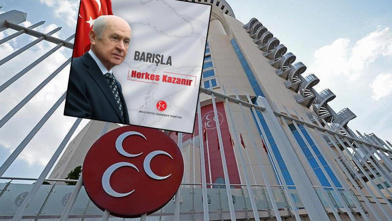 MHP'den dikkat çeken paylaşım! 'Barışla herkes kazanır'