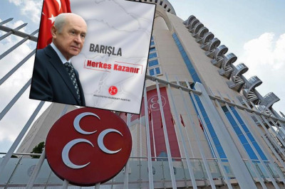 MHP'den dikkat çeken paylaşım! 'Barışla herkes kazanır'