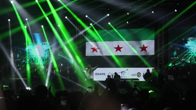 Suriye'de muhaliflerin zafer konseri