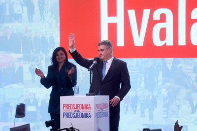 Hırvatistan'da cumhurbaşkanlığı seçimi sonuçları: Zoran Milanovic ikinci turu açık ara farkla kazandı