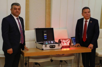 Antalya'da taksilere panik butonlu güvenlik sistemi