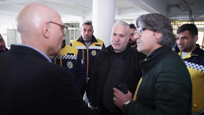 BM yetkilisi Sednaya Hapishanesi'ne gitti