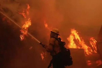 Japonya'dan ABD'ye 2 milyon dolarlık yangın yardımı