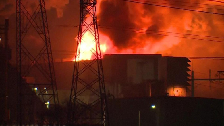 ABD'de bir yangın daha! Yüzlerce kişi için tahliye emri verildi | Video Haber