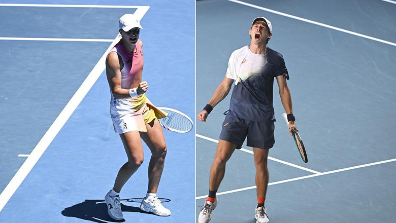 Avustralya Açık'ta, Iga Swiatek ve Alex de Minaur 4. tura yükseldi!
