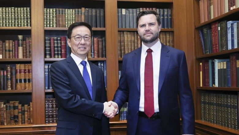 Çin Devlet Başkanı Yardımcısı Han, Trump'ın yemin töreni öncesi ABD'de! Vance ve Musk ile görüştü...