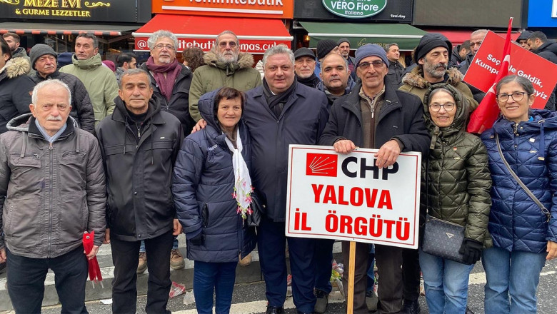 Gürel, Demokrasi Mitingine Katıldı