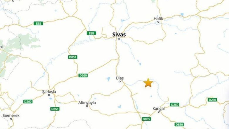 Son Dakika Deprem | Sivas'ta hissedilen bir deprem meydana geldi