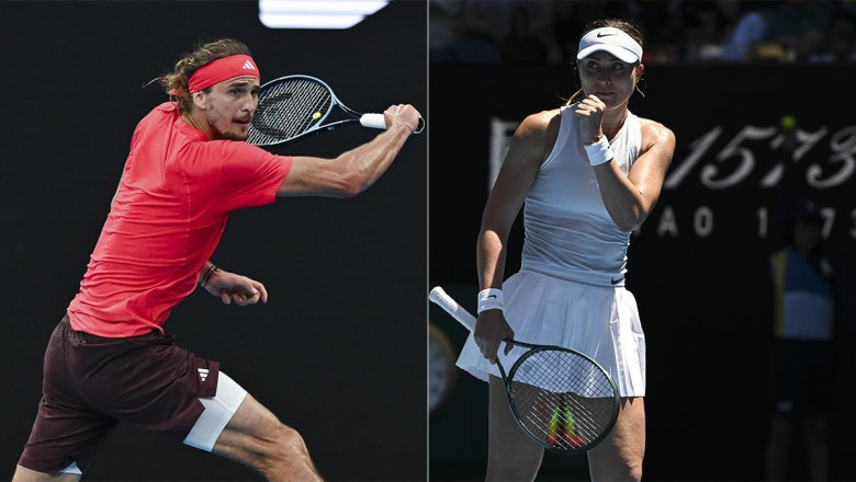 Avustralya Açık'ta Alman Zverev ve İspanyol Badosa yarı finale çıktı! Kariyerinde ilk...