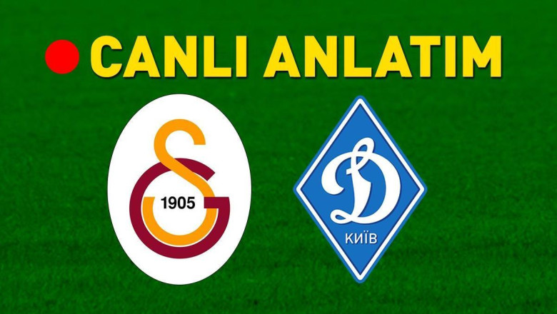 Galatasaray - Dinamo Kiev maçı öncesi son gelişmeler! Maçın saatine dikkat...