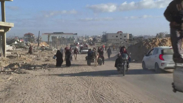 GAZZE'DE KORKUSUZ İLK GECE! Umutla döndüler, yıkımla karşılaştılar...