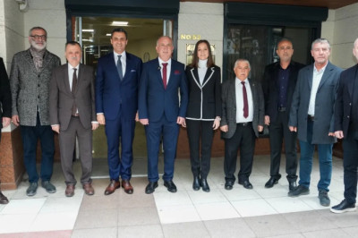 Manisa'da belediye başkanlarından MESKOP'a ziyaret