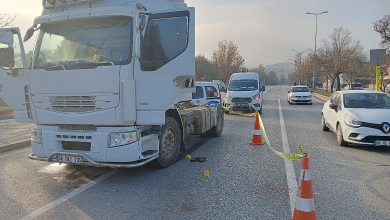 Ankara'da tamir ettirdiği tırı tekrar arızalanan şoförden tamirciye silahlı saldırı