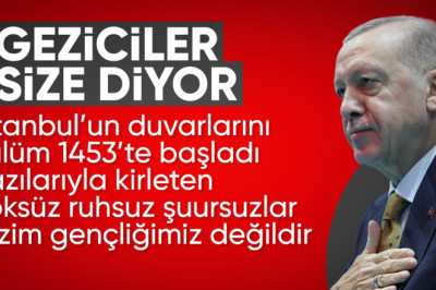 Cumhurbaşkanı Erdoğan: Gençlerimizi sokağa çağıranlardan olmadık