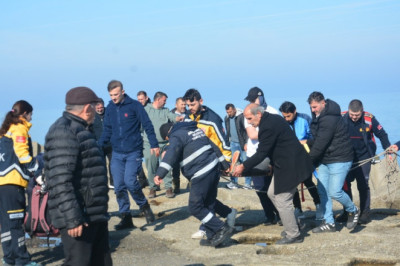 Düzce'de balık tutarken ölümden döndü