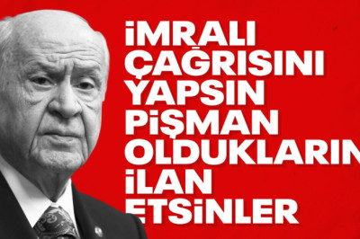 Devlet Bahçeli, DEM heyetinin İmralı görüşmesine değindi: Çağrı bir an önce yapılsın