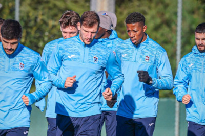 Trabzonspor, Kayserispor maçının hazırlıklarını sürdürdü