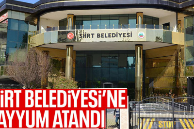 SON DAKİKA! Siirt Belediyesi'ne kayyum atandı