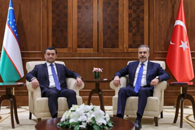 Dışişleri Bakanı Hakan Fidan, Özbekistan Dışişleri Bakanı Saidov ile görüştü