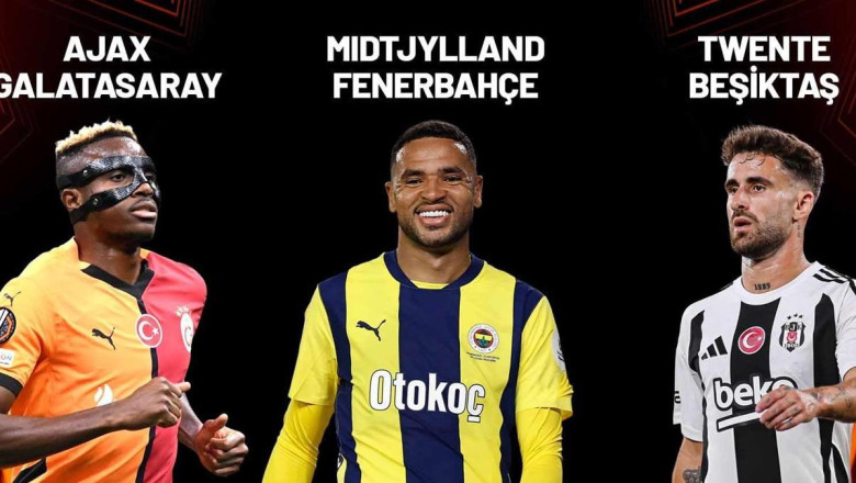 SON DAKİKA | Galatasaray, Fenerbahçe ve Beşiktaş'ın ilk 11'leri belli oldu!