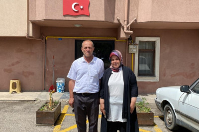 Karabük'te hapis cezası nedeniyle yerine muhtar olduğu eşinin kaderini paylaştı