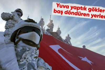 Kış tatbikatı-2025: Komandolardan yürekleri kabartan Komando Andı